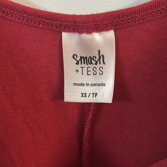 Smash + Tess Red Sleeveless Romper size Xs - Picture 4 of 5